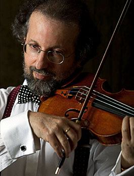Vladimir Tsypin Posing With Violin